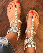 Load image into Gallery viewer, Sol Sandals white
