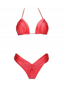 Fleur Bikini Red