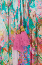 Load image into Gallery viewer, Liquid Rainbow Bali Bandeau Dress
