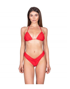 Fleur Bikini Red