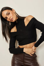 Load image into Gallery viewer, Short Knit top
