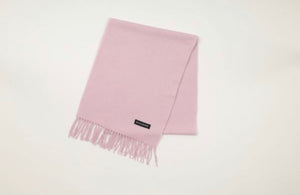 Dusty Pink Cashmere Scarf