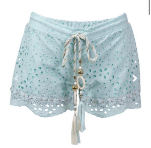 Crochet shorts