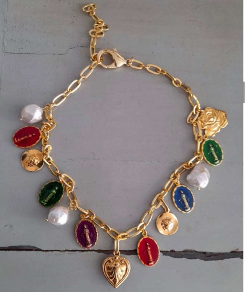 Madonna Charm Necklace