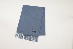 Denim blue Cashmere Scarf