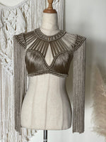 Load image into Gallery viewer, Luxurious Macrame Top
